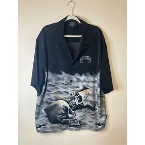 Rockhouse Roadhouse 3XL Men’s Button Bike Week